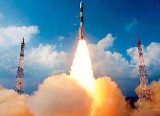 अंतरिक्ष में सैटेलाइट को  विश्व में उभरता,शक्तिशाली भारत!