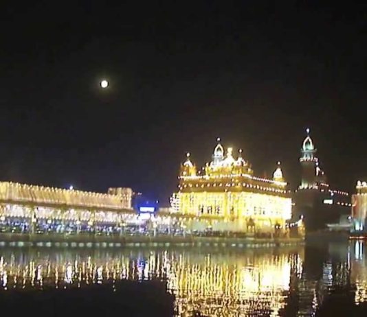 Guru Nanak Dev ji Gurpurab celebration at shri Amritsar shaib